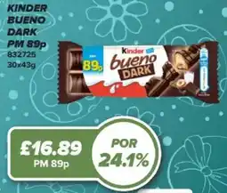 Bestway Kinder bueno dark offer