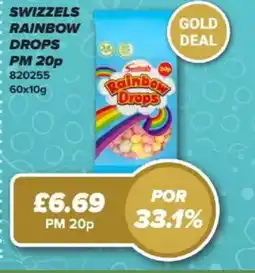 Bestway Swizzels rainbow drops offer