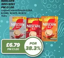 Bestway Nescafe 3in1/2in1 Original/Caramel/Smooth & Rich offer