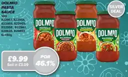Bestway Dolmio pasta sauce offer