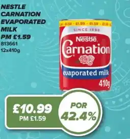 Bestway NESTLE Carnation evaporated milk offer