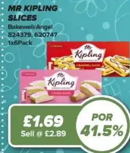 Bestway MR KIPLING Slices Bakewell/Angel offer