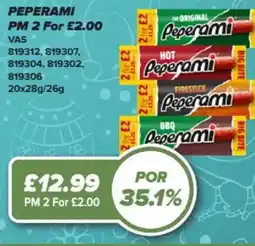 Bestway Peperami offer