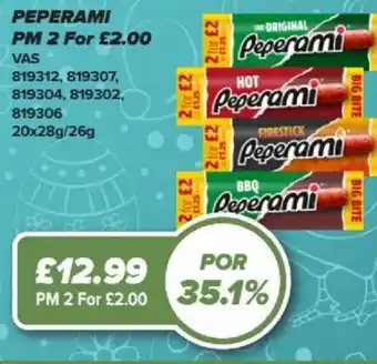 Bestway Peperami offer