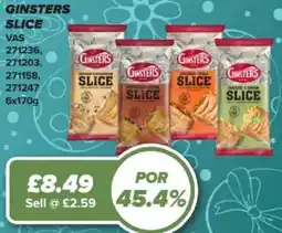 Bestway Ginsters slice offer