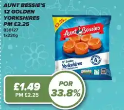 Bestway Aunt bessie's 12 golden yorkshires offer