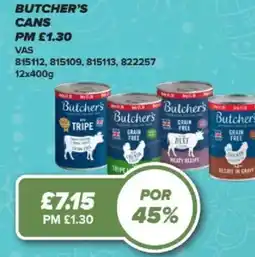 Bestway BUTCHER'S Cans offer