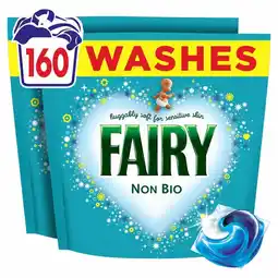 Costco Fairy Non Bio 4 in 1 Pods, 160 Wash offer