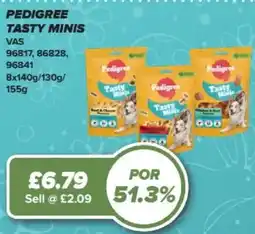 Bestway Pedigree tasty minis offer