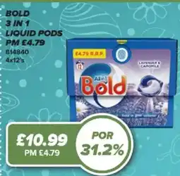 Bestway Bold 3in1 liquid pods offer
