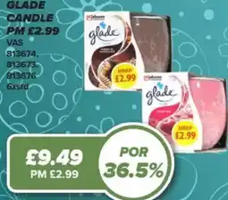 Bestway Glade candle offer
