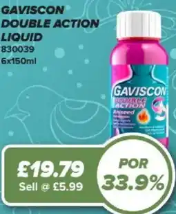 Bestway Gaviscon double action liquid offer