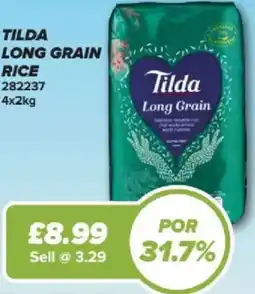 Bestway Tilda long grain rice offer