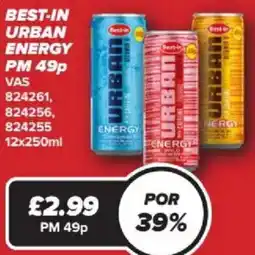 Bestway Best-in urban energy offer