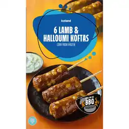 Iceland Iceland 6 Lamb & Halloumi Koftas 300g offer