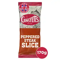 Iceland Ginsters Peppered Steak Slice 170g offer