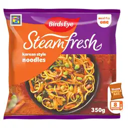 Iceland Birds Eye Steamfresh Korean Style Noodles Meal for One 350g offer