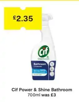 SuperValu Cif Power & Shine Bathroom offer