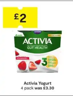 SuperValu Activia Yogurt offer