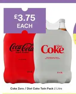 SuperValu Coke Zero / Diet Coke Twin Pack offer