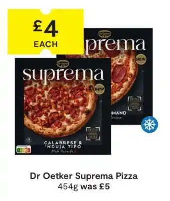 SuperValu Dr Oetker Suprema Pizza offer