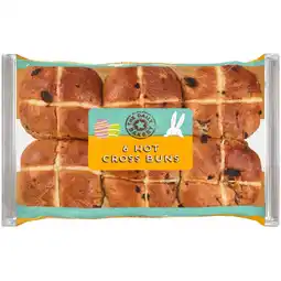 Iceland The Daily Bakery 6 Hot Cross Buns offer
