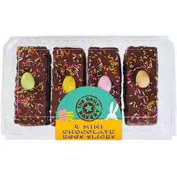 Iceland The Daily Bakery Mini Chocolate Eggs Slices 185g offer