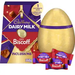 Iceland Cadbury Biscoff Inclusions Ultimate Chocolate Easter Egg 368g offer