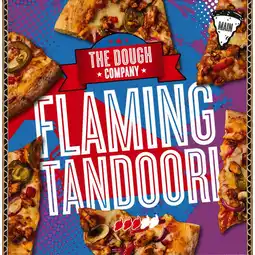 Iceland The Dough Company Flaming Tandoori Pizza 521g offer