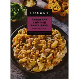 Iceland Iceland Luxury Parmesan Chicken Pasta Bake With Truffle 400g offer