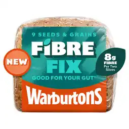 Iceland Warburtons 9 Seeds & Grain Fibre Fix 500g offer