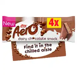 Iceland Aero Dairy Chocolate Snack 4x28g offer