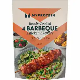 Iceland Myprotein 4 Barbeque Chicken Skewers 520g offer