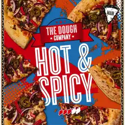 Iceland The Dough Company Hot & Spicy Pizza 508g offer