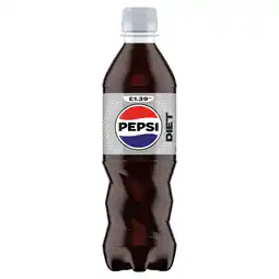 Iceland Pepsi Diet Bottles 12 x 500ml offer