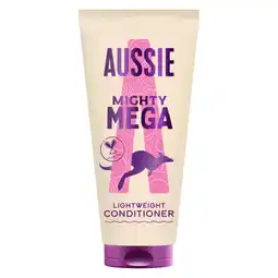 Iceland Aussie Mighty Mega Lightweight Conditioner 200ml. Daily Moisturiser for All Hair Types offer