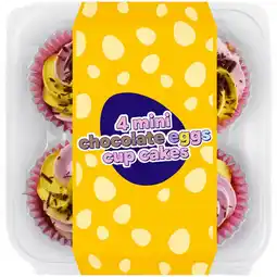 Iceland Iceland 4 Mini Chocolate Eggs Cup Cakes offer
