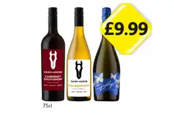 Londis Dark Horse Cabernet Sauvignon, Chardonnay, Dolly offer