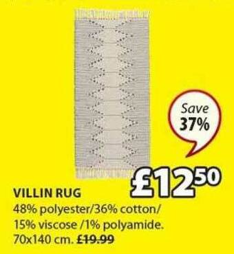 JYSK Villin Rug offer