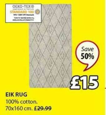 JYSK Eik Rug offer