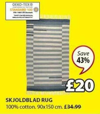 JYSK Skjoldblad Rug offer
