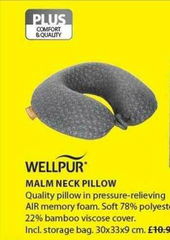 JYSK Malm Neck Pillow offer