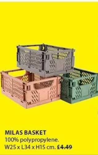 JYSK Milas Basket offer