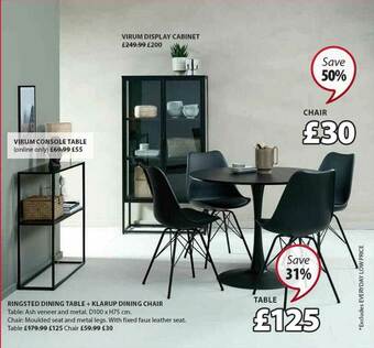 JYSK Chair, Table offer