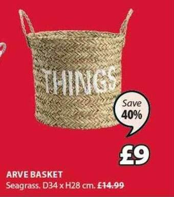 JYSK Arve Basket offer