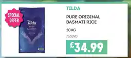 Bestway TILDA PURE ORIGINAL BASMATI RICE offer