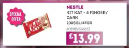 Bestway NESTLE KIT KAT - 4 FINGER/ DARK offer