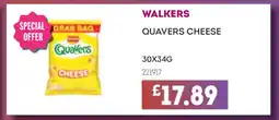 Bestway WALKERS QUAVERS CHEESE offer