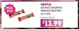 Bestway NESTLE KITKAT CHUNKY/PEANUT BUTTER offer