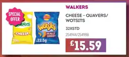 Bestway WALKERS CHEESE - QUAVERS/ WOTSITS offer